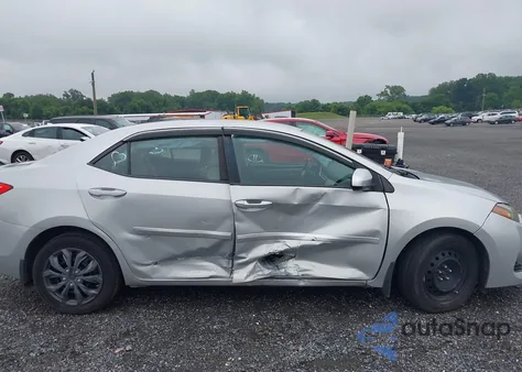 2018 Toyota Corolla Le из США, поврежденный, VIN 2T1BURHE3JC074280